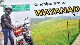  யானைய பார்த்துட்டேன் Kanchipuram to Wayanad  Part 1  Motovlog in TAMIL