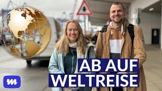 AIDA-Weltreise 202324 Barbara und Michael gehen an Bord  mit mir