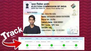 Voter id Track  Voter Card Track  Voter Card Status Check Guide 2024