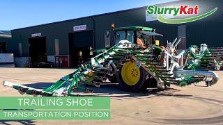 SlurryKat - Trailing Shoe - transport position