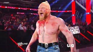 OMG Brock Lesnar Destroyed CM Punk and Roman Reigns on Raw and Smackdown 2023