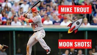 Mike Trouts Longest Home Runs  Top 15 Career  MLB
