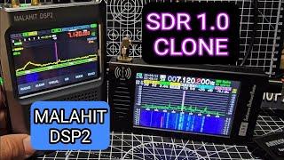MALAHIT DSP2 or SDR 1.0  Clone Receiver Side by Side