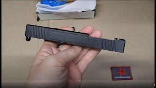 combat armory glock 19 style slide - out of spec?