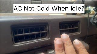 AC Not Cold When Idle
