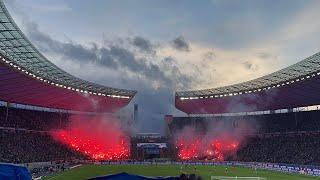 Ostkurve Hertha BSC - Stimmung gegen 1.FC UNION BERLIN