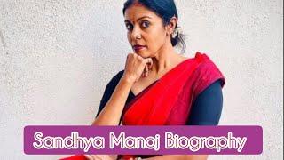 Sandhya Manoj Biggboss Malayalam S3 Biography  Hometown  Family  Debut TV Show  Profession 