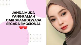  JANDA CANTIK CARI SUAMI YANG SABAR TIDAK SUKA MARAH