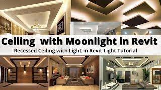 How to Make Ceiling with Moonlight in Revit Architecture ceiling in revit