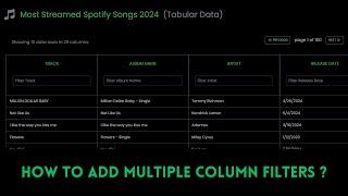 Build a NEXT.JS 14 Data Table with Filters  Pagination  Parse .CSV file   Tutorial