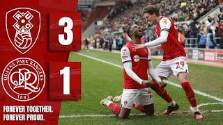  ROTHERHAM UNITED 3 - 1 QUEENS PARK RANGERS   Official Sky Bet Championship highlights 