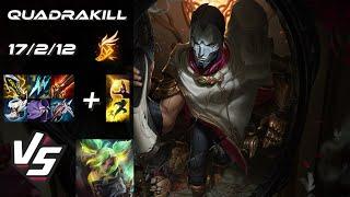 BOTTOM Jhin vs Zeri QUADRAKILL - EU Grandmaster Patch 14.14