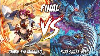 Yu-Gi-Oh Snake-Eyes Mikanko vs Pure Snake-Eyes  Locals Table 61  Round 4 Final  30.04.24 AC