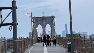  LIVE NYC Day 6 Explore Brooklyn Bridge • DUMBO • From a Tourist POV 061723