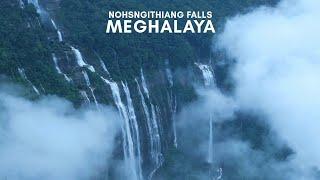 Seven Sisters Falls in Meghalaya  