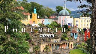 Portmeirion North Wales - an incredibly bright and colourful village