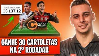 Como Ganhar MUITAS Cartoletas Na Rodada 2 do Cartola FC 2022 Explicando o Sistema de Valorização