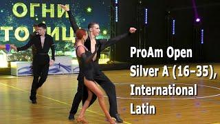 Pro-Am Open Silver A 16–35 International Latin  Огни столицы 30.04.2022 Минск бальные танцы