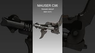 Mauser C96 Trigger Group  How It Works