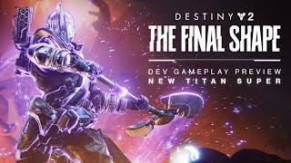 Destiny 2 The Final Shape  Twilight Arsenal Preview - New Titan Super UK
