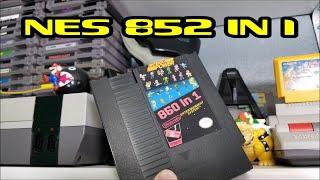 NES 852 in 1 MultiCart test & review