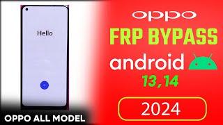 Oppo Android 13 FRP Bypass  GmailGoogle Account Remove Oppo All Android 13  ColorOS FRP Unlock