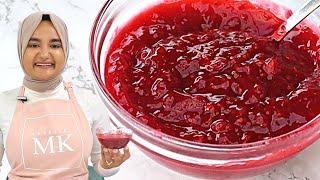 My best selling cake had this RASPBERRY JAM FILLING  TOPPING