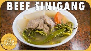 Beef Sinigang Sinigang na Baka Recipe  How To Cook Beef Sinigang  The Food Compass