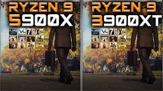 Ryzen 9 5900X vs Ryzen 9 3900XT Benchmarks – 15 Tests 