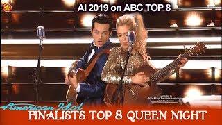 Laine Hardy & Laci Kaye Booth Duet “Jackson”  Movie Theme & Queen Night  American Idol 2019 Top 8