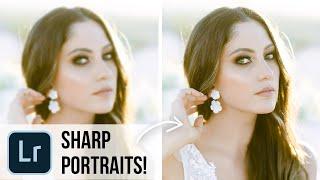 How to Use the DETAIL PANEL in Lightroom for SHARP Portraits