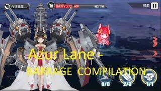 Azur Lane - Barrage Compilation