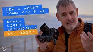 New 40mm Lens for Nikon Z Mount  Amazing Price  How Good?  First Look Images & Video  Matt Irwin