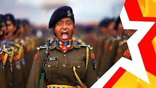 WOMENS TROOPS INDIA  Military parade on Republic Day of India 2024 #indianarmy #armysongs #india