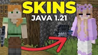 How To Change Your Skin in Minecraft Java Edition 1.21