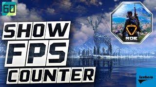 Ring of Elysium ROE - How to Show FPS Counter