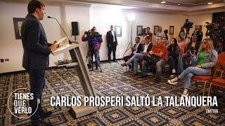 ¿Qué dice Maduro al conocer que Carlos Prosperi saltó la talanquera