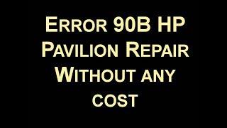 HP Cooling Fan is not operating Correctly Error 90B HP Pavilion Repair video Sai Computer