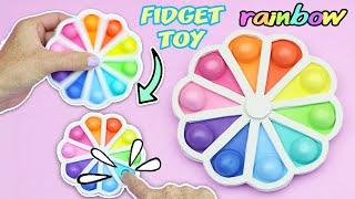 DIY Pop It FIDGET  Viral TIK TOK Fidget Toy - how to make fidget toy  aPasos Crafts DIY