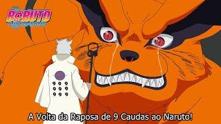 Kurama volta a vida apos conversar com Hagoromo Otsutsuki - Boruto