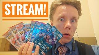 Opening One Piece and Pokémon cards in Tokyo Bobs Japan is live