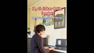 Ja vi elsker dette landet The National Anthem of Norway on Piano by Rachit