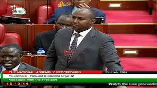 Drama as Junet Mohamed Shocks Ruto vows to deal with Nominated CSs