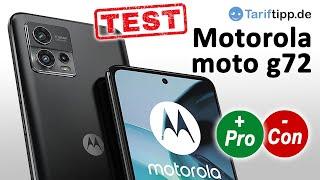 Motorola moto g72  Test deutsch