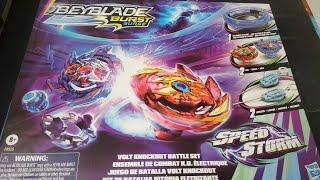 NEW BEYBLADE BURST SURGE VOLT KNOCKOUT BATTLE SET UNBOXING