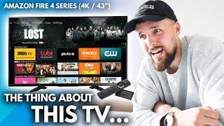 Is Amazons Cheap 4K TV Worth It? Amazon Fire 4 Series 43 TV Unboxing & Review 2023