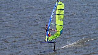 LOPEZ LAKE WINDSURF FOILING