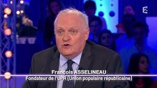 François Asselineau de lUnion Populaire Républicaine - On nest pas couché 20 septembre 2014 #ONPC