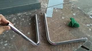 Rabbit Ear Handle Custom DIY for Modenas Jaguh Chopper