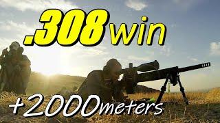 .308win at +2000meters